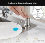 Distributeur de Savon Encastré Évier | Installation 5 minutes