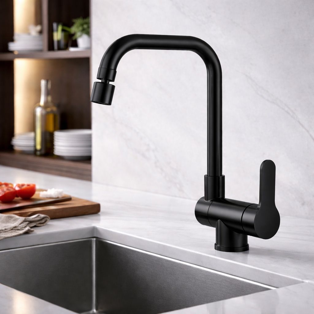 Robinet Mitigeur Cuisine Rabattable — NORVIK Open