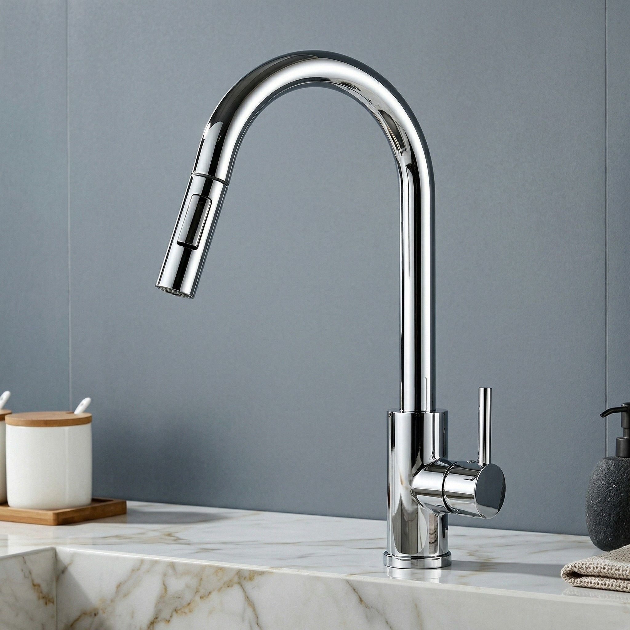 Robinet Mitigeur Cuisine Douchette — NORVIK Aqua