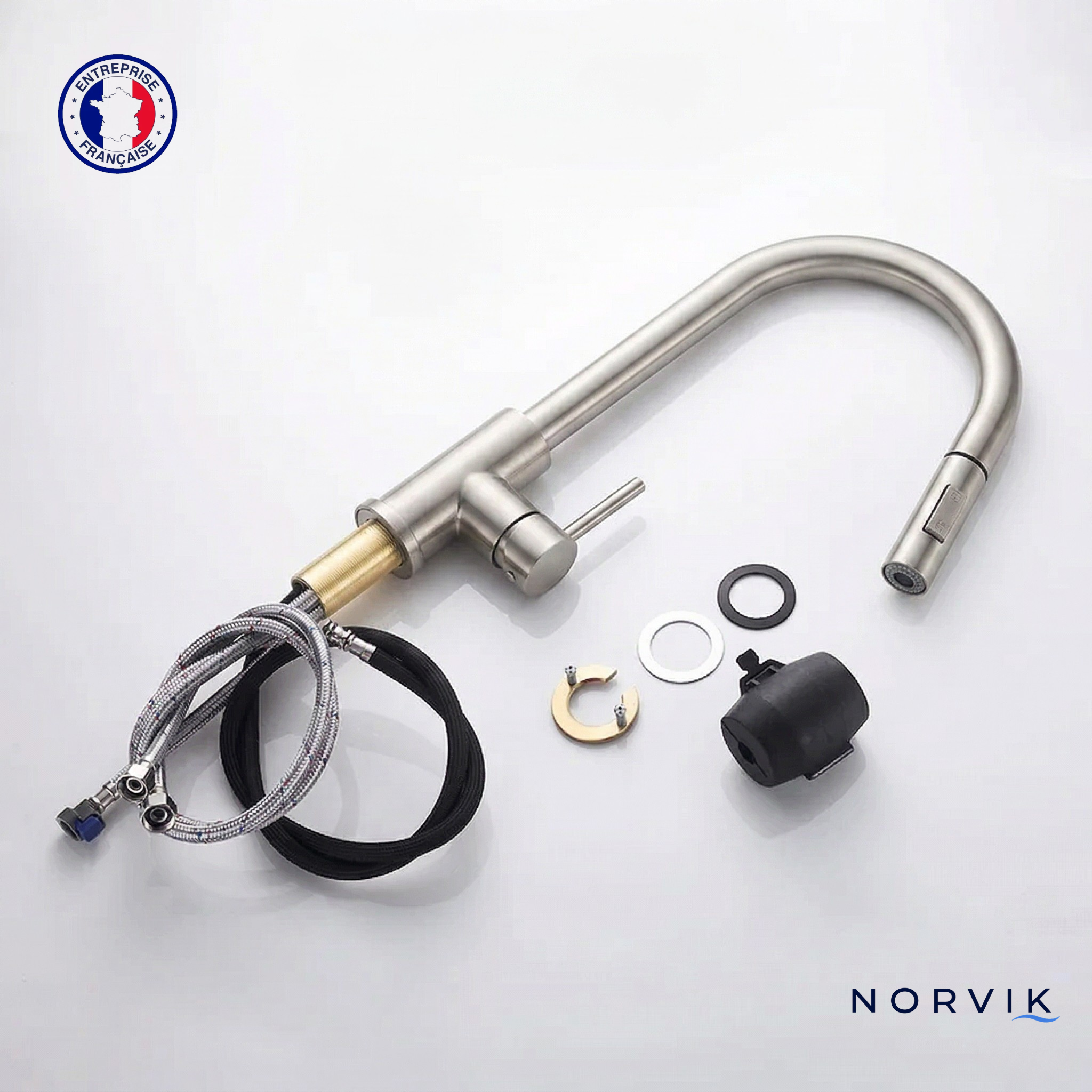 Robinet Mitigeur Cuisine Douchette — NORVIK Aqua