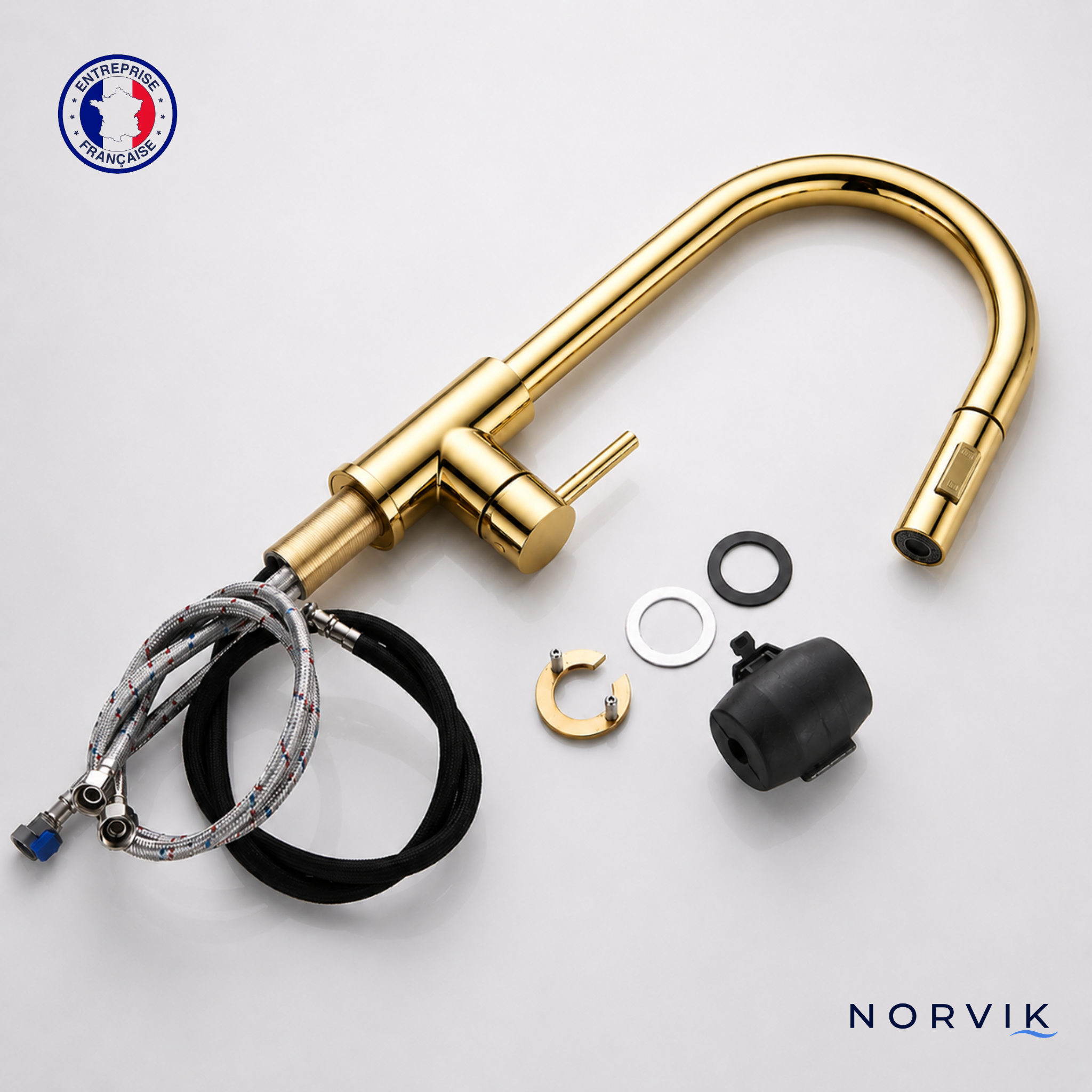 Robinet Mitigeur Cuisine Douchette — NORVIK Aqua