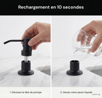 Distributeur de Savon Encastré Évier | Installation 5 minutes