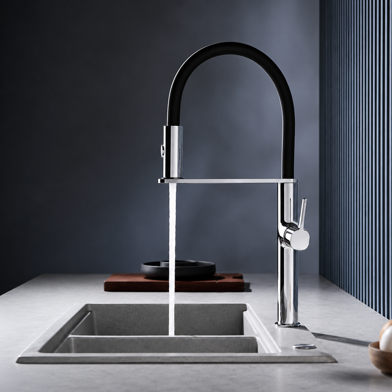 Robinet Mitigeur Cuisine Design - NORVIK Magneto