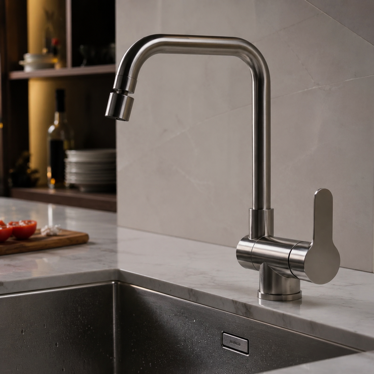 Robinet Mitigeur Cuisine Rabattable — NORVIK Open