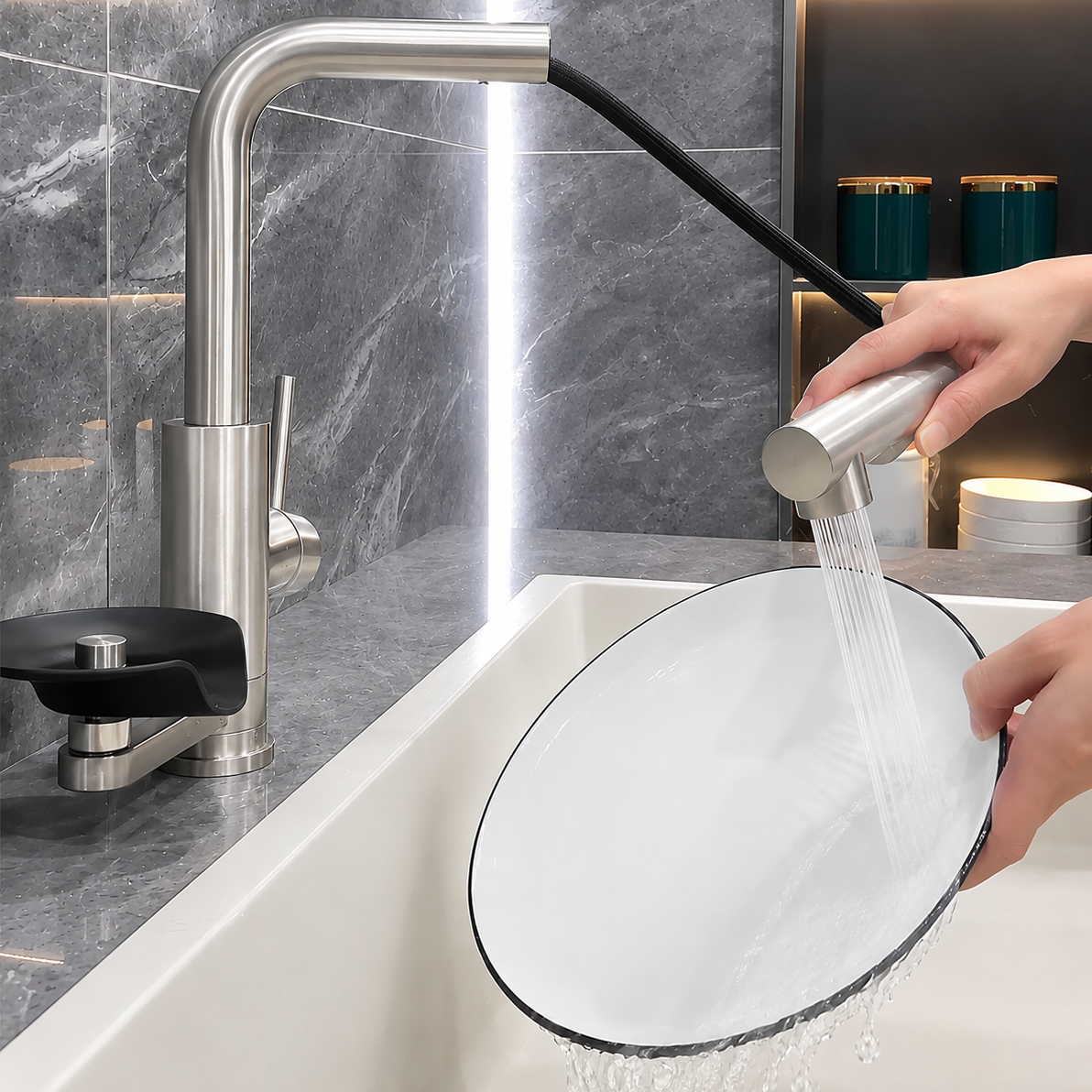 Robinet Mitigeur Cuisine Lave-Verre — NORVIK Fusion