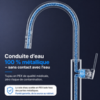 Robinet Mitigeur Cuisine Douchette — NORVIK Titanium