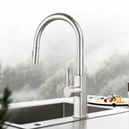 Robinet Mitigeur Cuisine Douchette — NORVIK Titanium