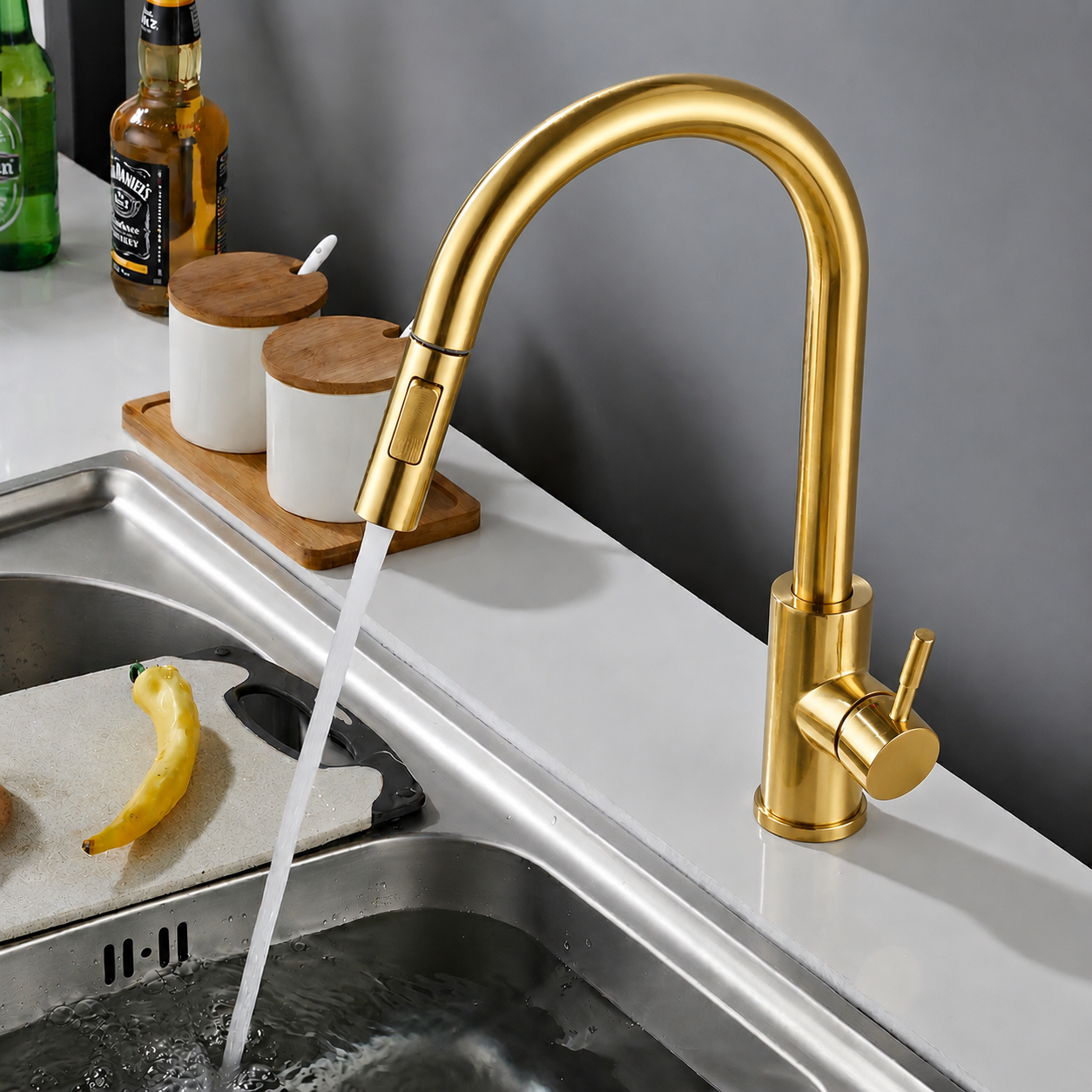Robinet Mitigeur Cuisine Douchette — NORVIK Aqua