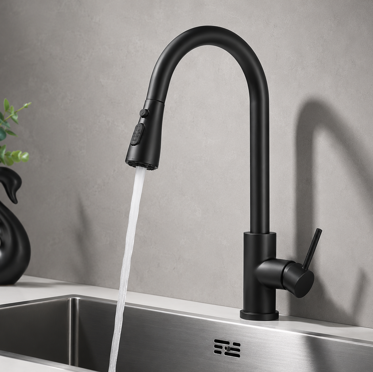 Robinet Mitigeur Cuisine Douchette - NORVIK Glide