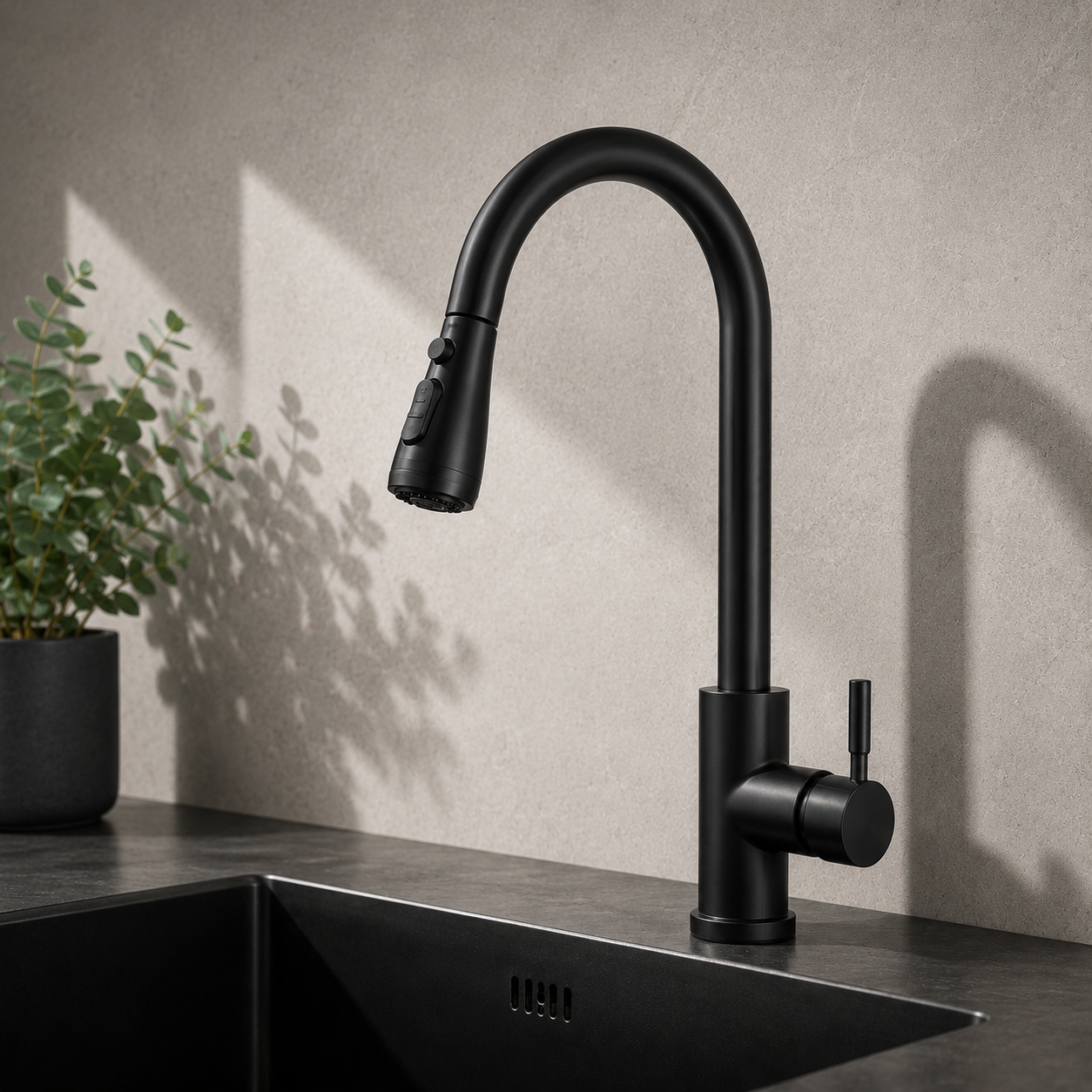 Robinet Mitigeur Cuisine Douchette - NORVIK Glide