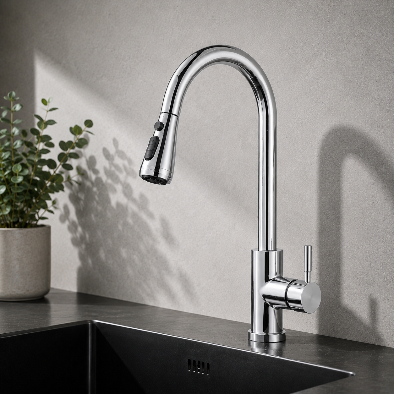 Robinet Mitigeur Cuisine Douchette - NORVIK Glide