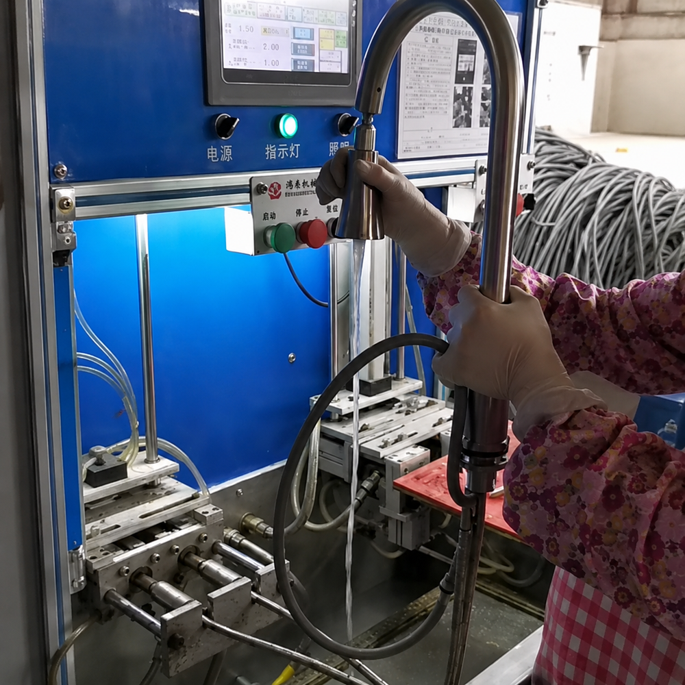 Test qualité d’un robinet NORVIK