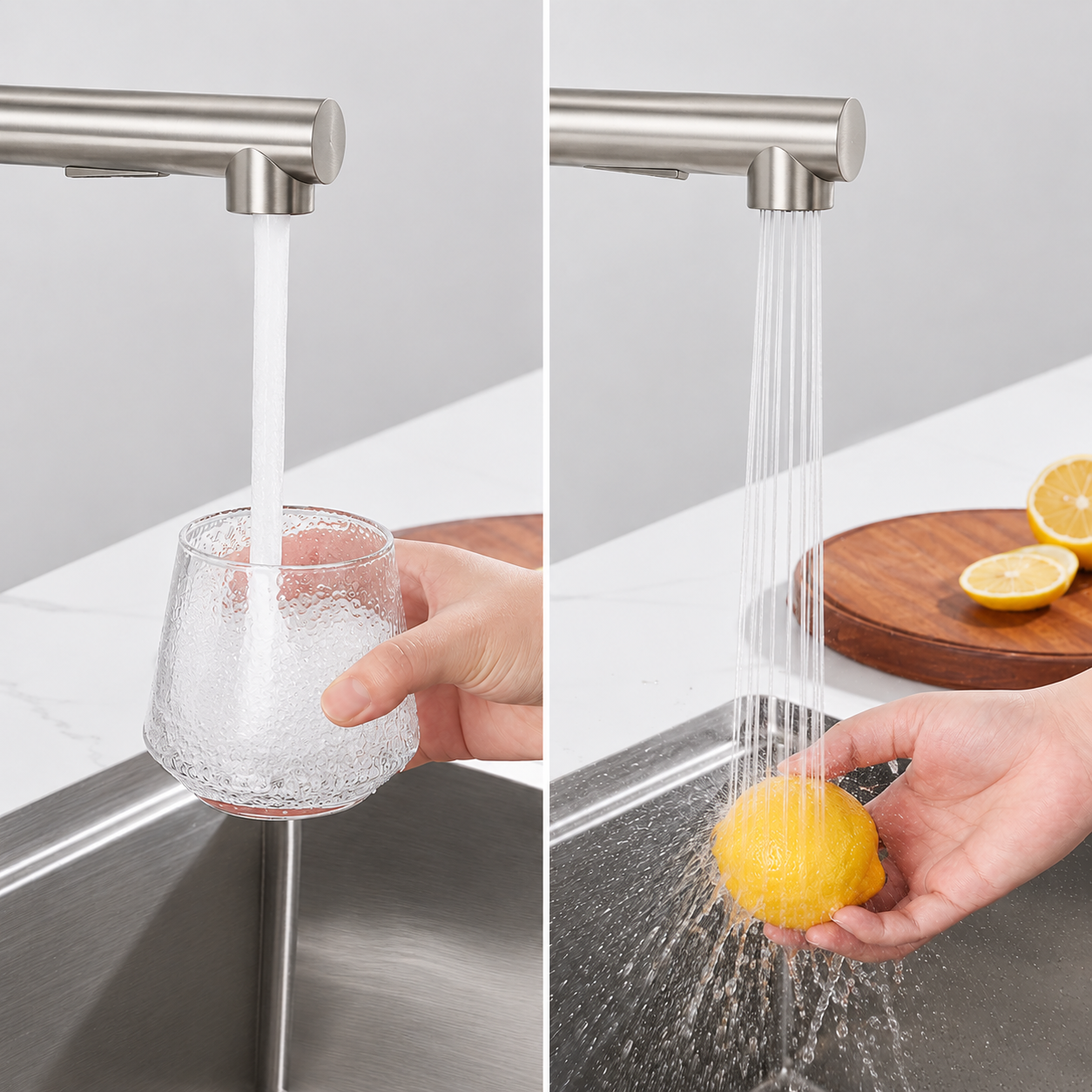 Robinet Mitigeur Cuisine Douchette — NORVIK Horizon