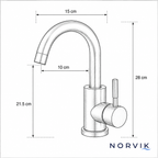 Robinet salle de bain - NORVIK Arc
