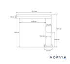 Robinet salle de bain – NORVIK Nero