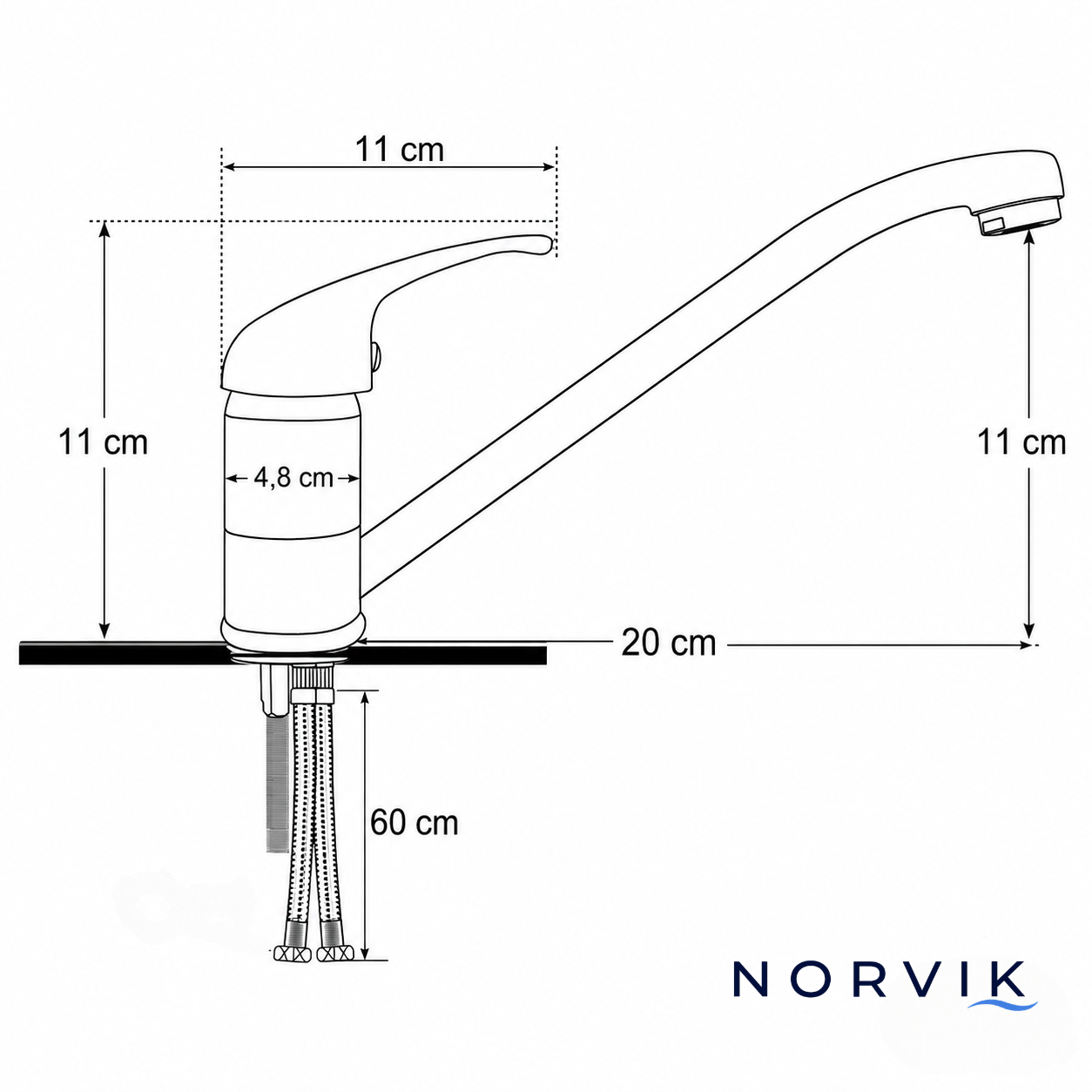 Mitigeur Cuisine & Salle De Bain — NORVIK Stream
