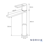 Robinet Vasque – NORVIK Line XL