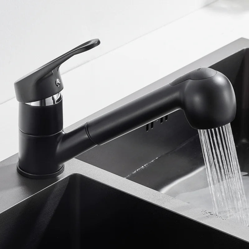 Robinet Mitigeur Cuisine Douchette — NORVIK Shadow